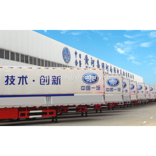 Wings Open Cargo Semi Trailer (Three-axis)